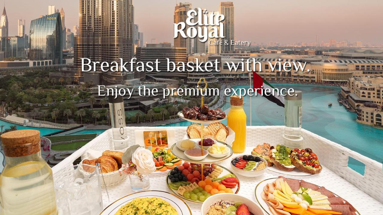 Elite Royal Apartment - Full Burj Khalifa&Fountain View - Caesar Dubai Bagian luar foto
