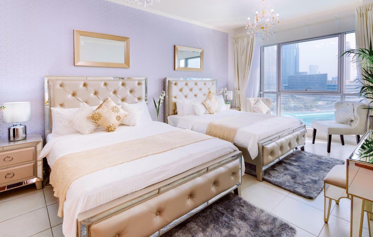Elite Royal Apartment - Full Burj Khalifa&Fountain View - Caesar Dubai Bagian luar foto